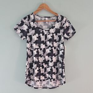 LuLaRoe Black And White Classic T Short Sleeve Size XXS New With Tags